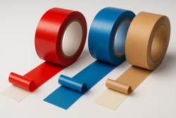 离型纸用红色，蓝色高温胶带，牛皮纸胶带