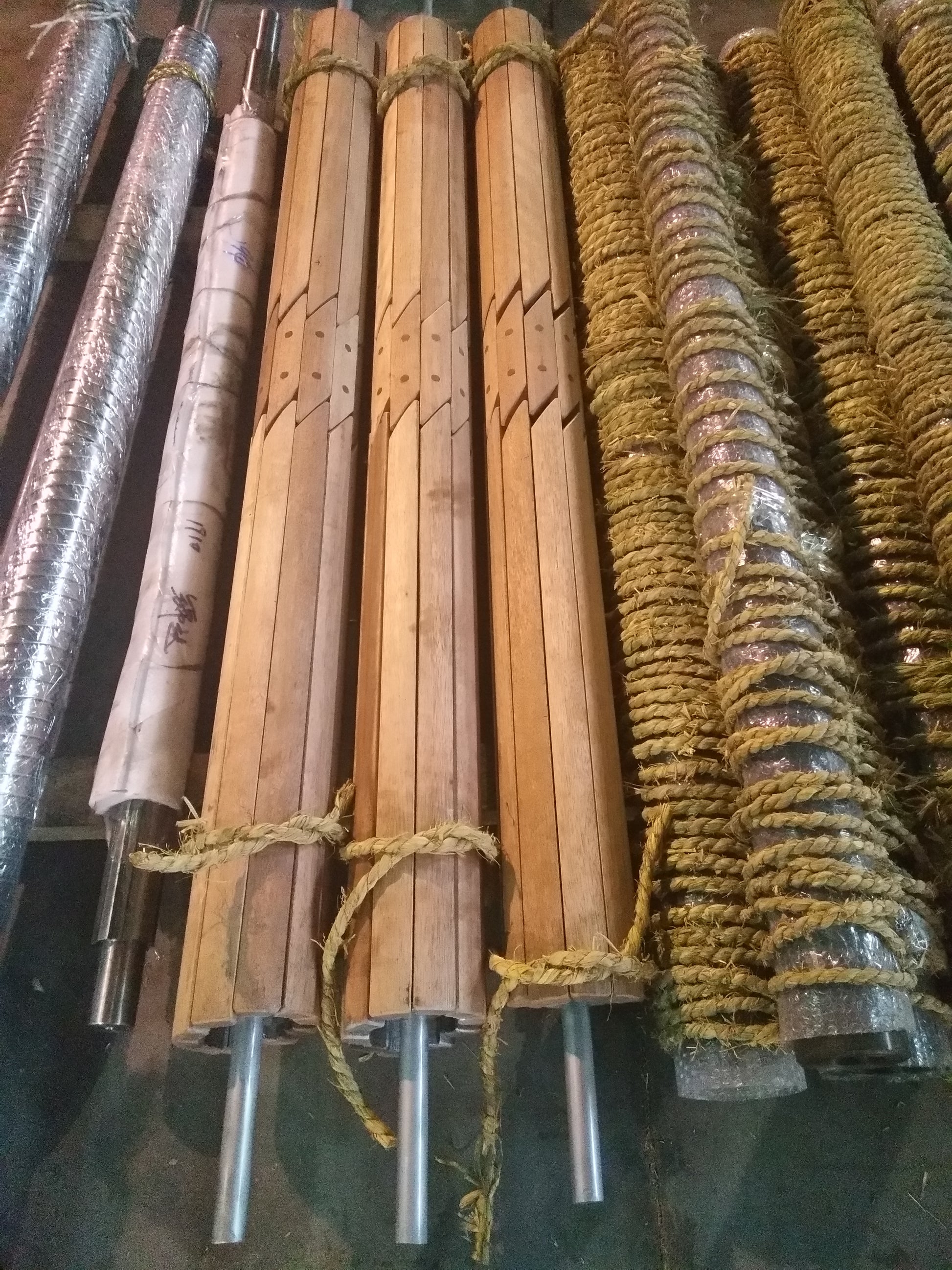 Accessories for artificial leather equipment